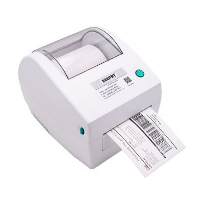 4-inch adreslabel barcodeprinter met netwerkpoort
